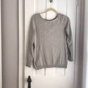Gray sweater